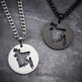Bangladesh Map Necklace - Image 5