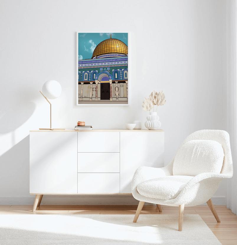 Dome of the Rock Canvas