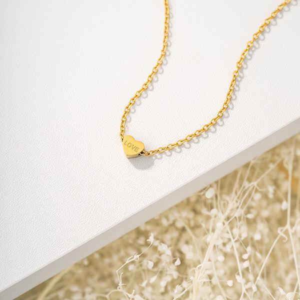 ZUDO LOVE heart necklace