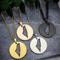 Palestine Map Necklace - Image 3