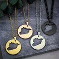 Syria Map Necklace - Image 2