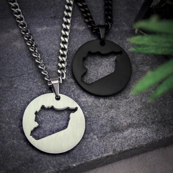 ZUDO - Represent Your Roots - Map Necklace
