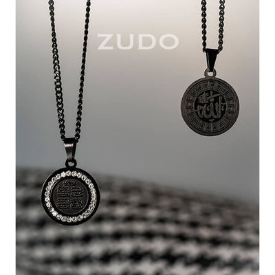 ZUDO - Allah Medallion Necklace -4-qul Necklace