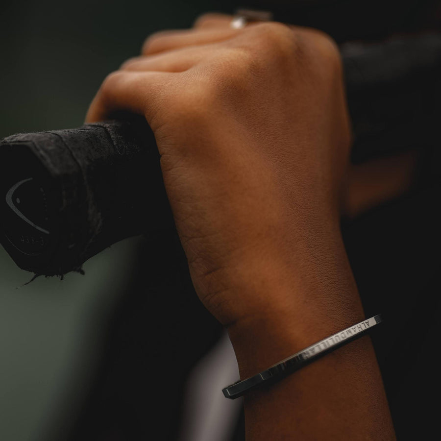 ZUDO-Alhamdulillah-Cuff-silver-model