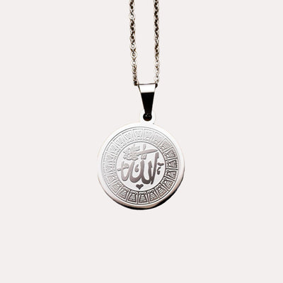 ZUDO-Allah-Medallion-Necklace-thin-cable-chain