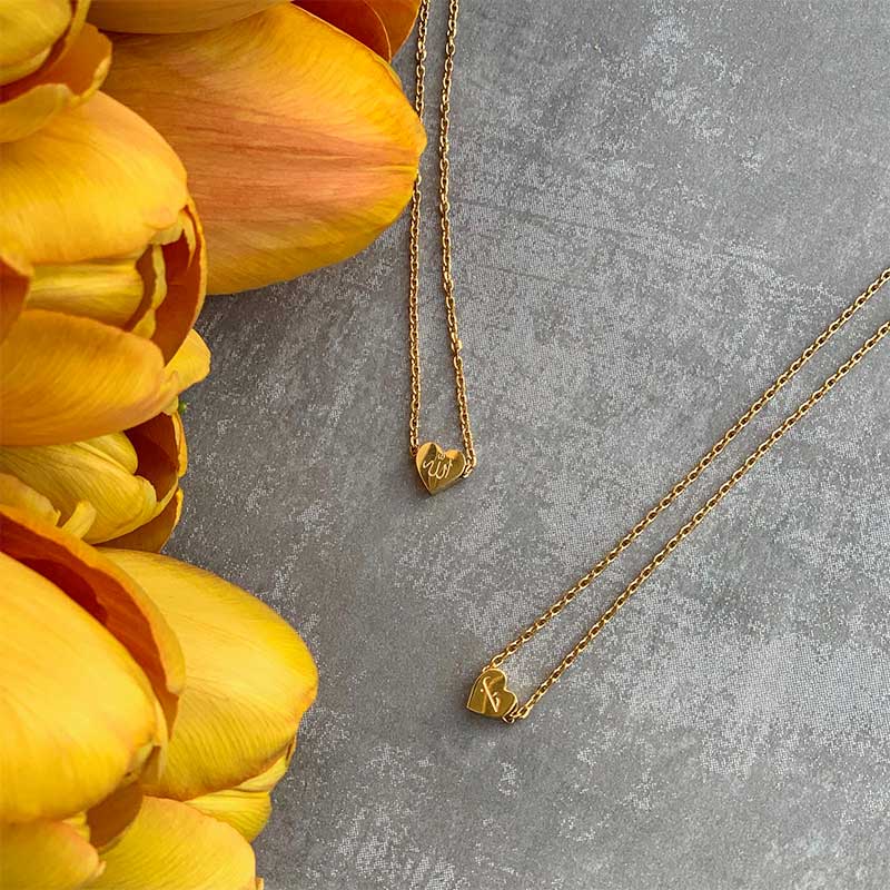 ZUDO - LOVE حب - Heart Necklace