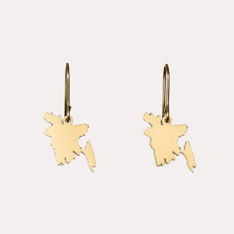 ZUDO-Bangladesh-Map-Earrings