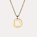 Egypt Map Necklace - Image 1
