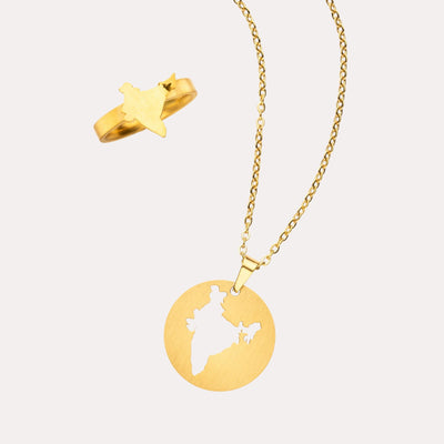 ZUDO-India-Map-Necklace-and-Ring