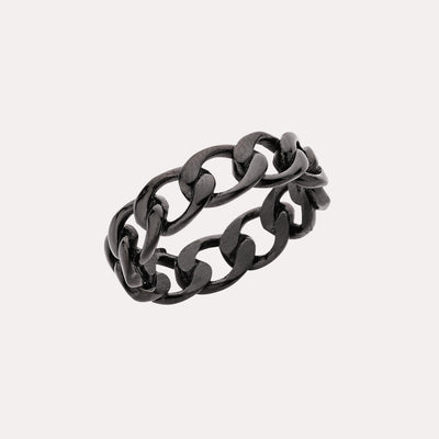 ZUDO-Linked-Chain-Ring-black