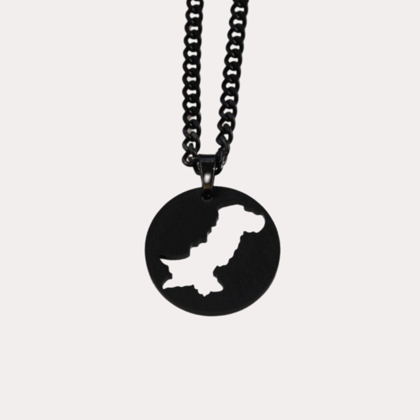 ZUDO-Pakistan-Map-Necklace-Black