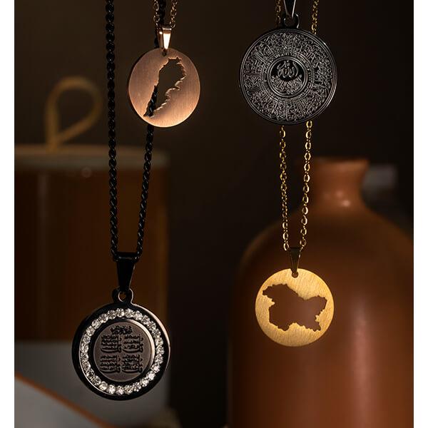 ZUDO - Represent Your Roots - Map Necklace
