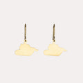 Syria Map Earrings - Image 1