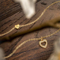 You Complete Me | 2 Piece | Crystal Heart Necklace | Bundle - Image 7