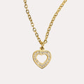 You Complete Me | Crystal Heart Necklace - Image 1