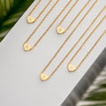 You Complete Me | 2 Piece Initial Necklace | Gold Bundle - Image 7