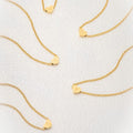 You Complete Me | 2 Piece Initial Necklace | Gold Bundle - Image 8