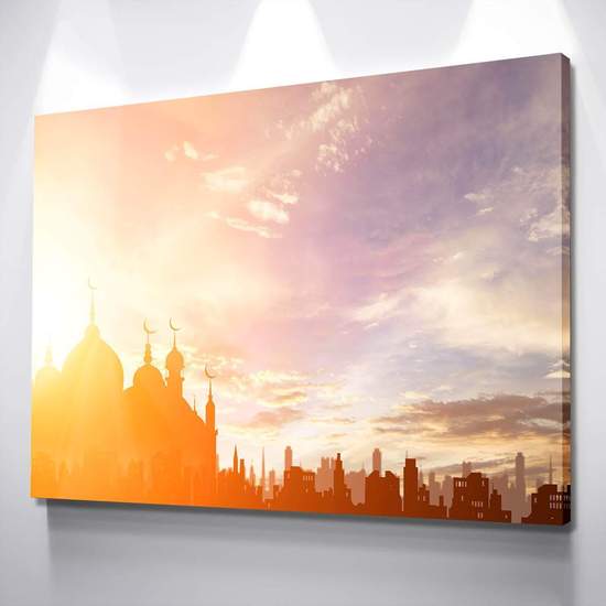 MASJID SHADOW SILHOUETTE | CANVAS