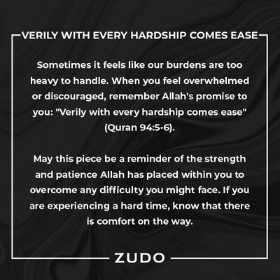 ZUDO-verily-with-every-hardship-Card