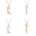 Personalized Vertical Name Necklace - Image 4