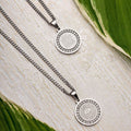4 Qul + Ayatul Kursi Necklace with Crystals | Bundle - Image 4