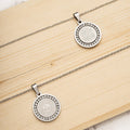 4 Qul + Ayatul Kursi Necklace with Crystals | Bundle - Image 3