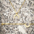 Moon Necklace + Bracelet | Bundle - Image 3