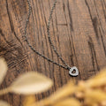 You Complete Me | Crystal Heart Necklace - Image 3