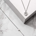 You Complete Me | 2 Piece | Crystal Heart Necklace | Bundle - Image 9