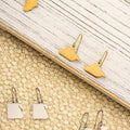 Afghanistan Map Earrings - Image 2
