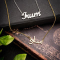 Crystal Custom Name Necklace - Image 6