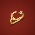 Star & Moon Ring | Birthstone - Image 15