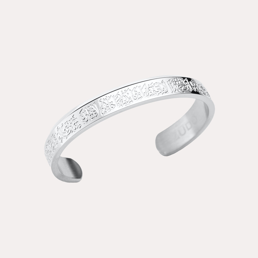 zudo-miniayatulkursicuff-silver