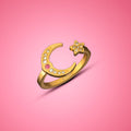 Star & Moon Ring | Birthstone - Image 18