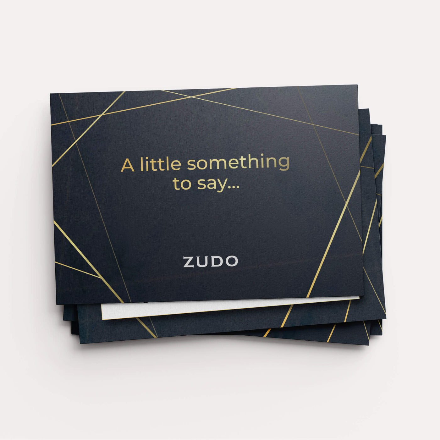 ZUDO Personalized Gift Message